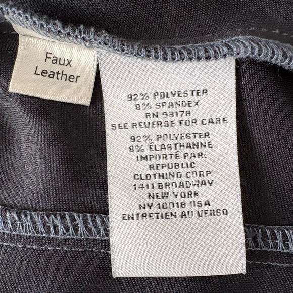 NWOT-Carmen Marc Valvo Faux Suede Women's Slate Blue Pocket Jacket - Picture 4 of 13